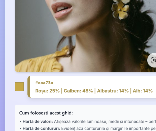 Analiză de culoare și compoziție